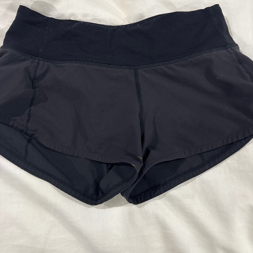 Lululemon speed shorts